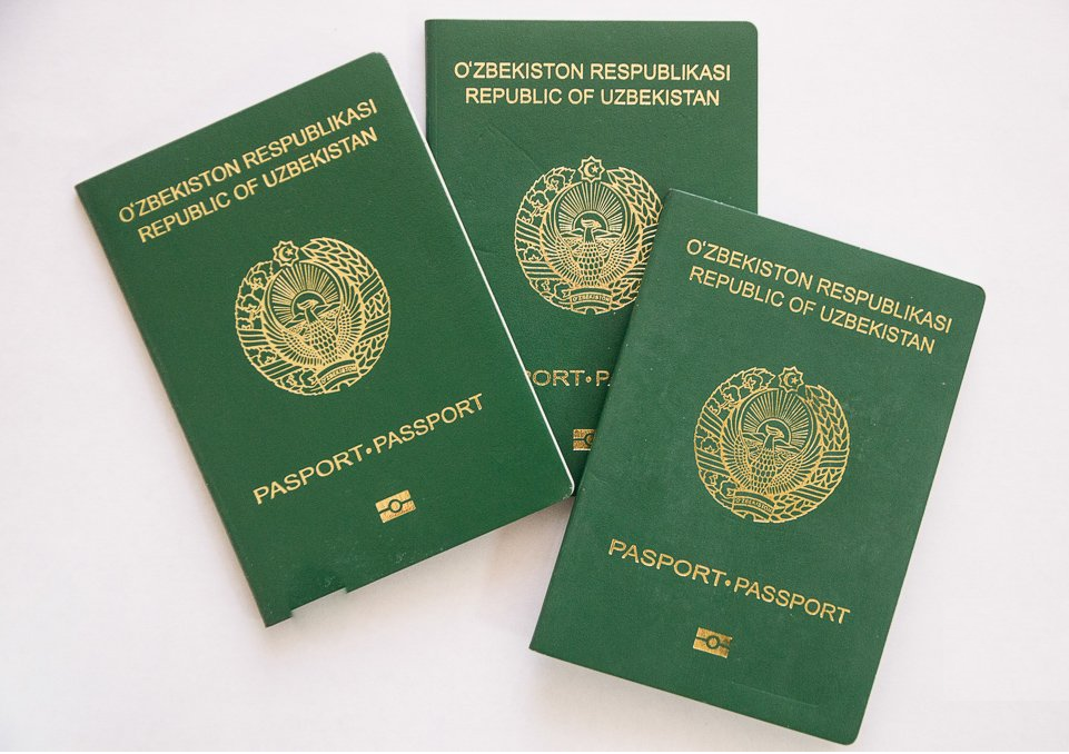 Аббревиатура IIOFMB в узбекском паспорте